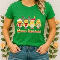 Merry Chickmas Women's T-Shirt thumb 2