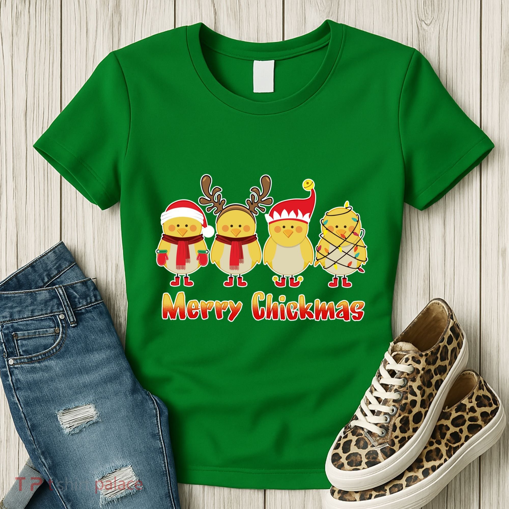 Merry Chickmas Women's T-Shirt