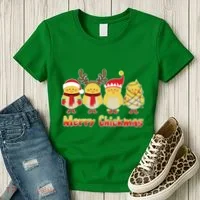 Merry Chickmas Women's T-Shirt thumb 3