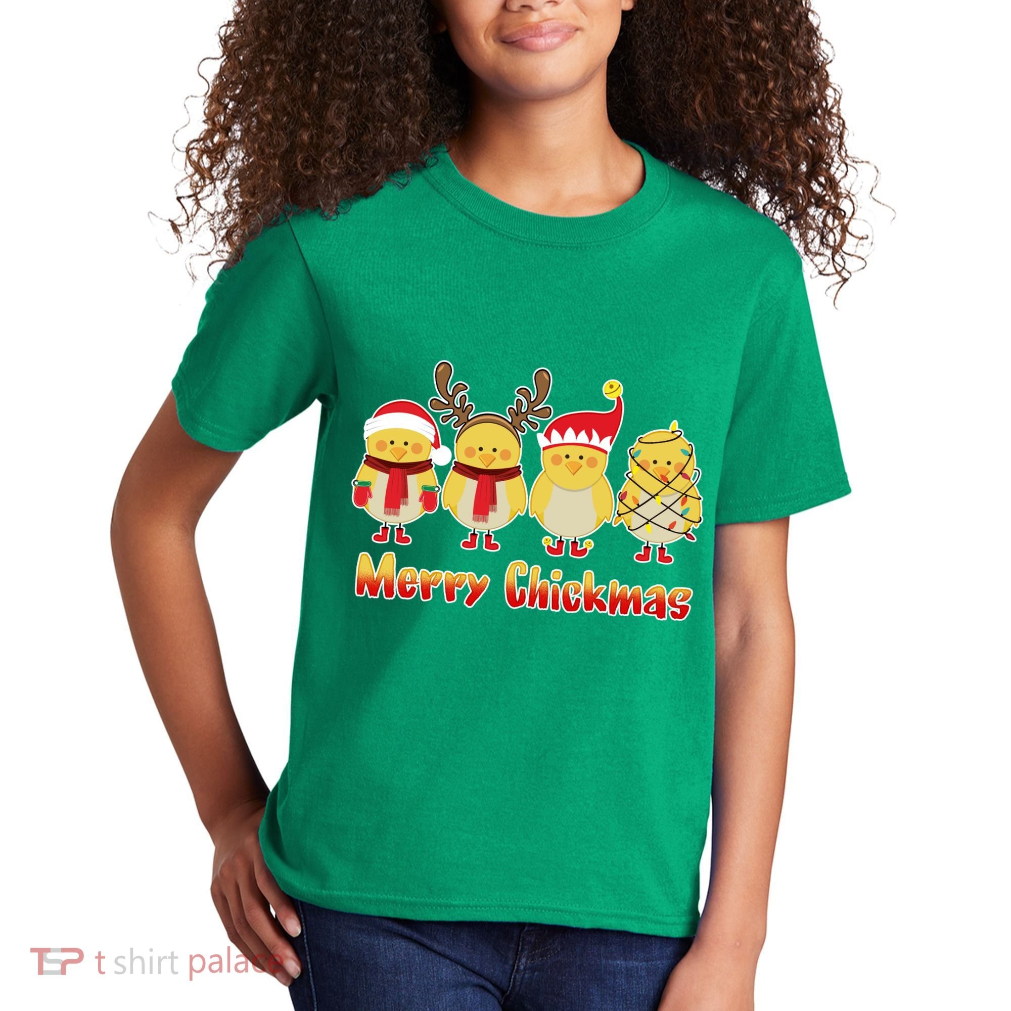 Merry Chickmas Kids T-Shirt