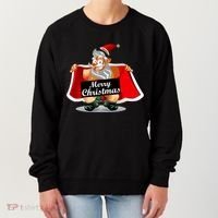 Merry Chrismas X-Mas Santa Bells Women's Sweatshirt thumb 0