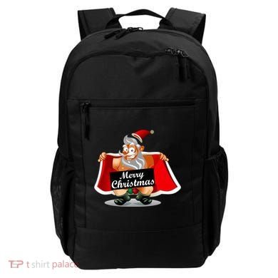 Merry Chrismas X-Mas Santa Bells Backpack
