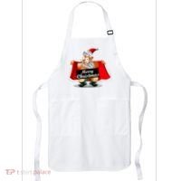 Merry Chrismas X-Mas Santa Bells Apron thumb 0