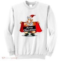 Merry Chrismas X-Mas Santa Bells Sweatshirt thumb 0