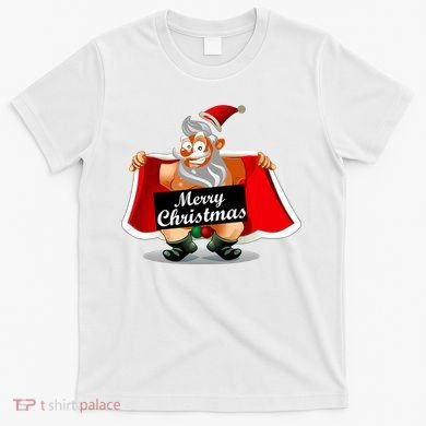 Merry Chrismas X-Mas Santa Bells T-Shirt