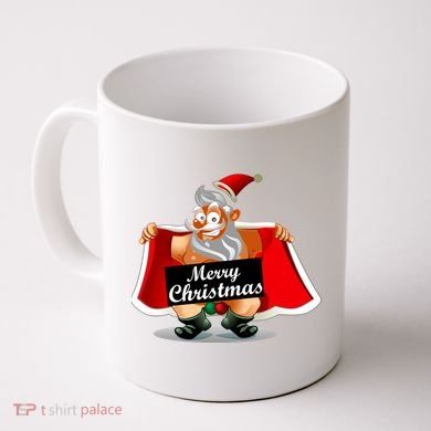 Merry Chrismas X-Mas Santa Bells Coffee Mug