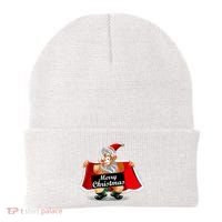 Merry Chrismas X-Mas Santa Bells Beanie thumb 0