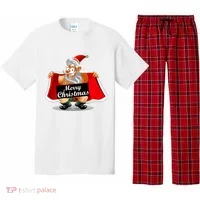 Merry Chrismas X-Mas Santa Bells Pajama Set thumb 0