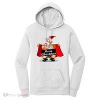 Merry Chrismas X-Mas Santa Bells Women's Hoodie thumb 0