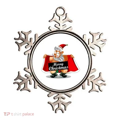 Merry Chrismas X-Mas Santa Bells Ornament