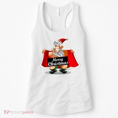 Merry Chrismas X-Mas Santa Bells Women's Tank Top