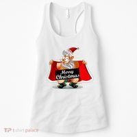Merry Chrismas X-Mas Santa Bells Women's Tank Top thumb 0