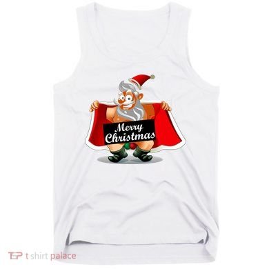 Merry Chrismas X-Mas Santa Bells Tank Top