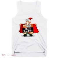 Merry Chrismas X-Mas Santa Bells Tank Top thumb 0