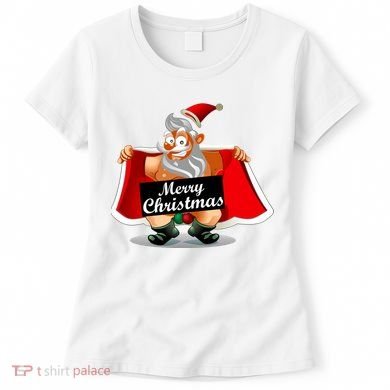 Merry Chrismas X-Mas Santa Bells Women's T-Shirt