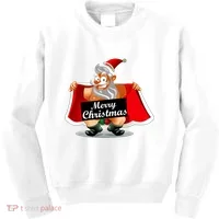 Merry Chrismas X-Mas Santa Bells Kids Sweatshirt thumb 0
