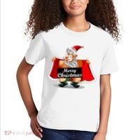 Merry Chrismas X-Mas Santa Bells Kids T-Shirt thumb 2