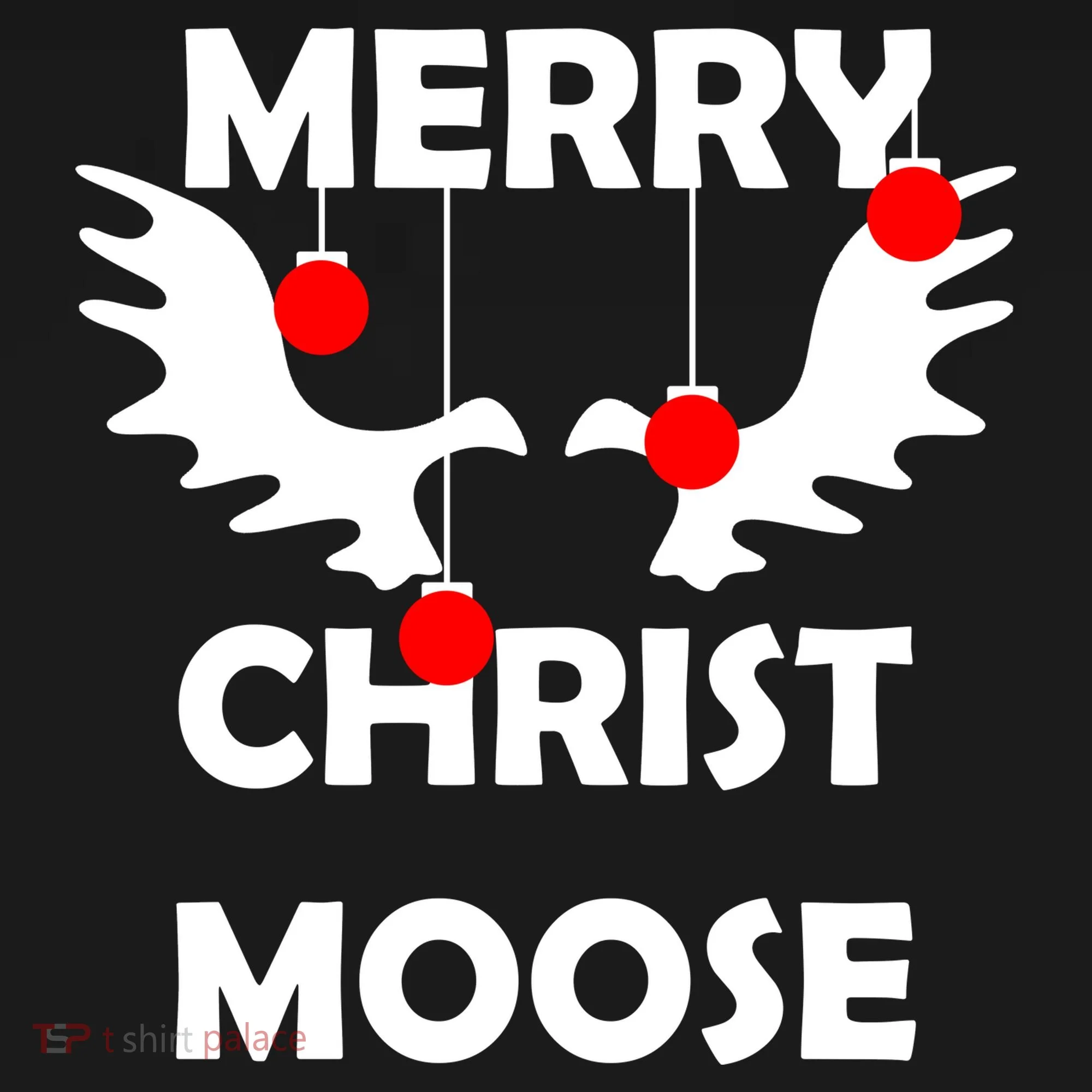 Merry Christ-Moose Doggie Tank