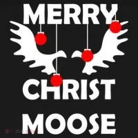 Merry Christ-Moose Apron thumb 3
