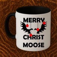 Merry Christ-Moose Coffee Mug thumb 2