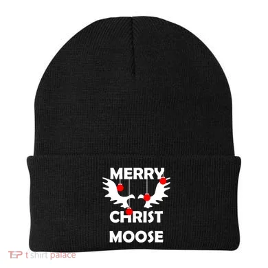 Merry Christ-Moose Beanie