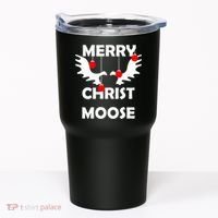 Merry Christ-Moose Tumbler thumb 0