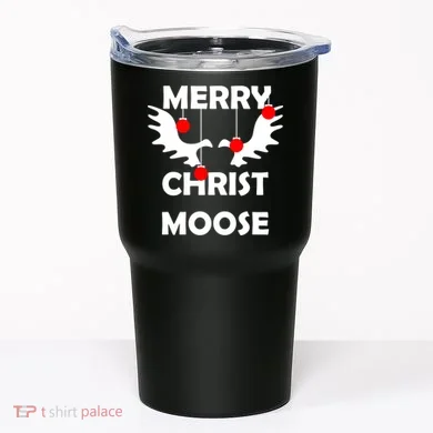 Merry Christ-Moose Tumbler