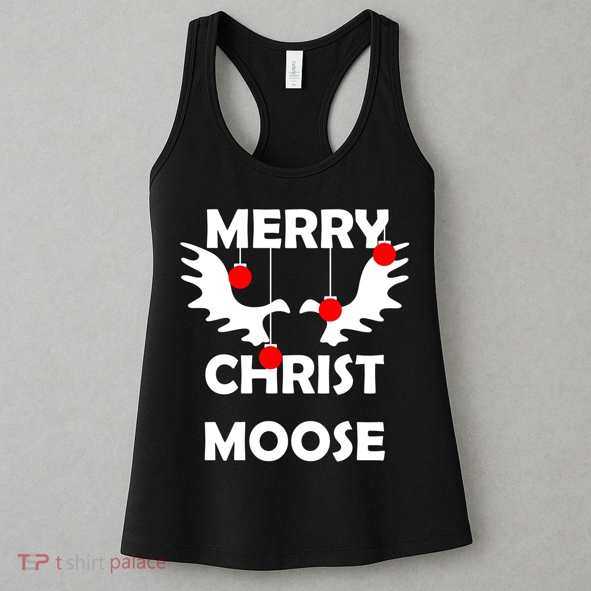 Merry Christ-Moose Women's Tank Top