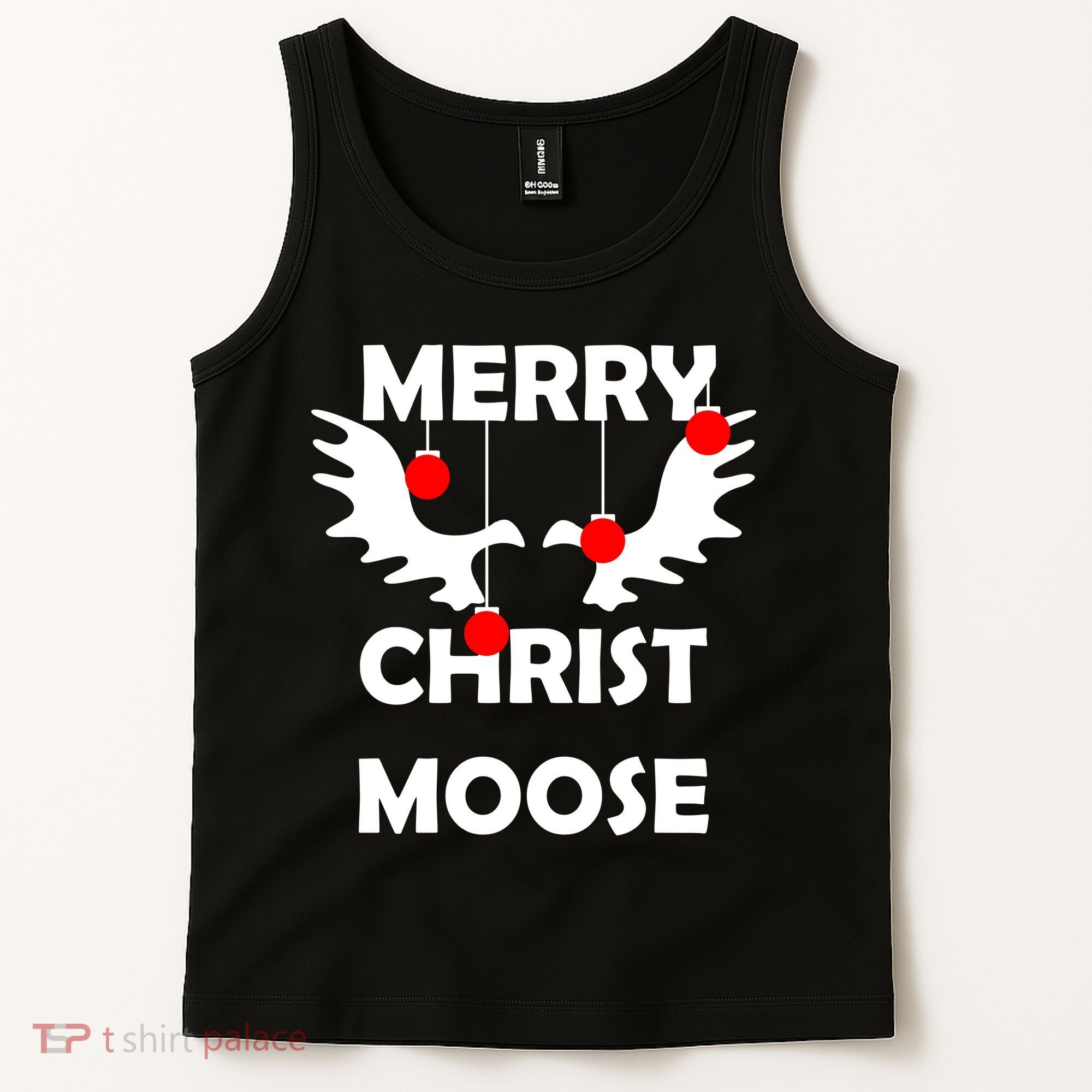 Merry Christ-Moose Tank Top