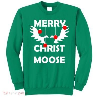 Merry Christ-Moose Sweatshirt