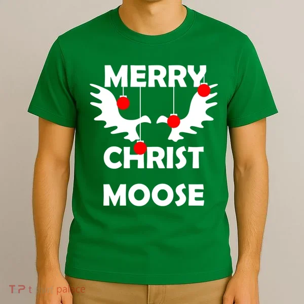 Merry Christ-Moose T-Shirt