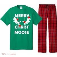 Merry Christ-Moose Pajama Set thumb 0