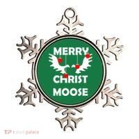 Merry Christ-Moose Ornament thumb 0