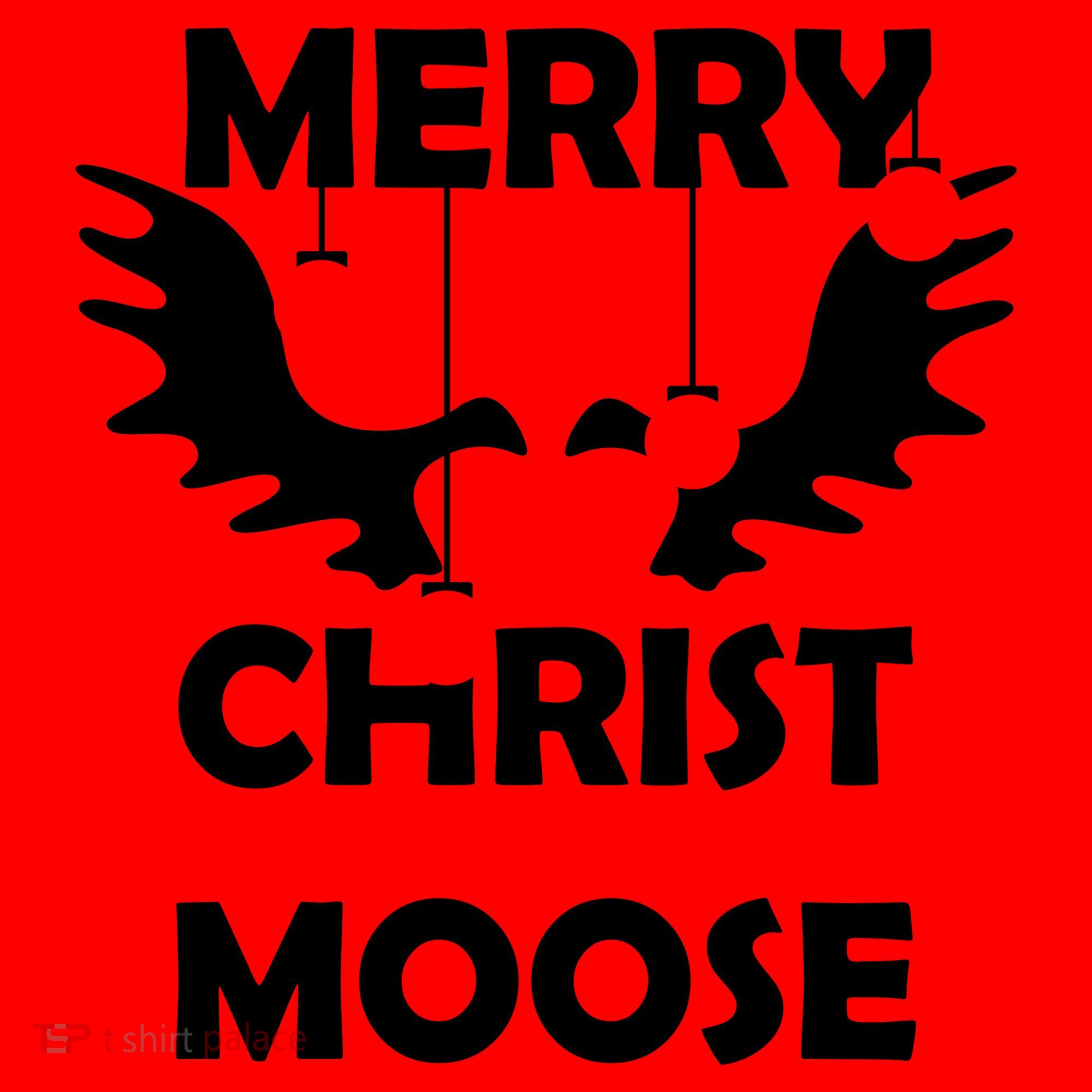 Merry Christ-Moose Santa Hat
