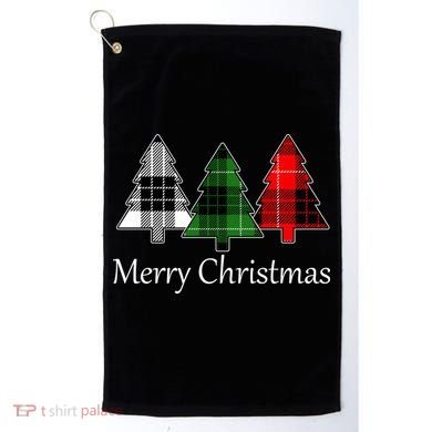 Merry Christmas Golf Towel
