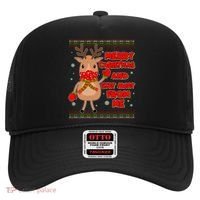 Merry Christmas And Stay Away From Me Reindeer Hat thumb 0