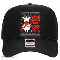 Merry Christmas And Stay Away From Me Reindeer Ugly Sweater Hat thumb 0