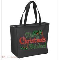 Merry Christmas Bitches! Tote Bag thumb 2
