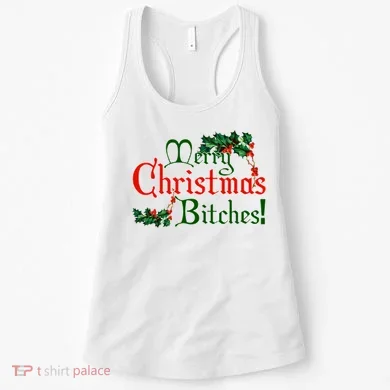 Merry Christmas Bitches! Women's Tank Top