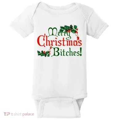 Merry Christmas Bitches! Baby Bodysuit