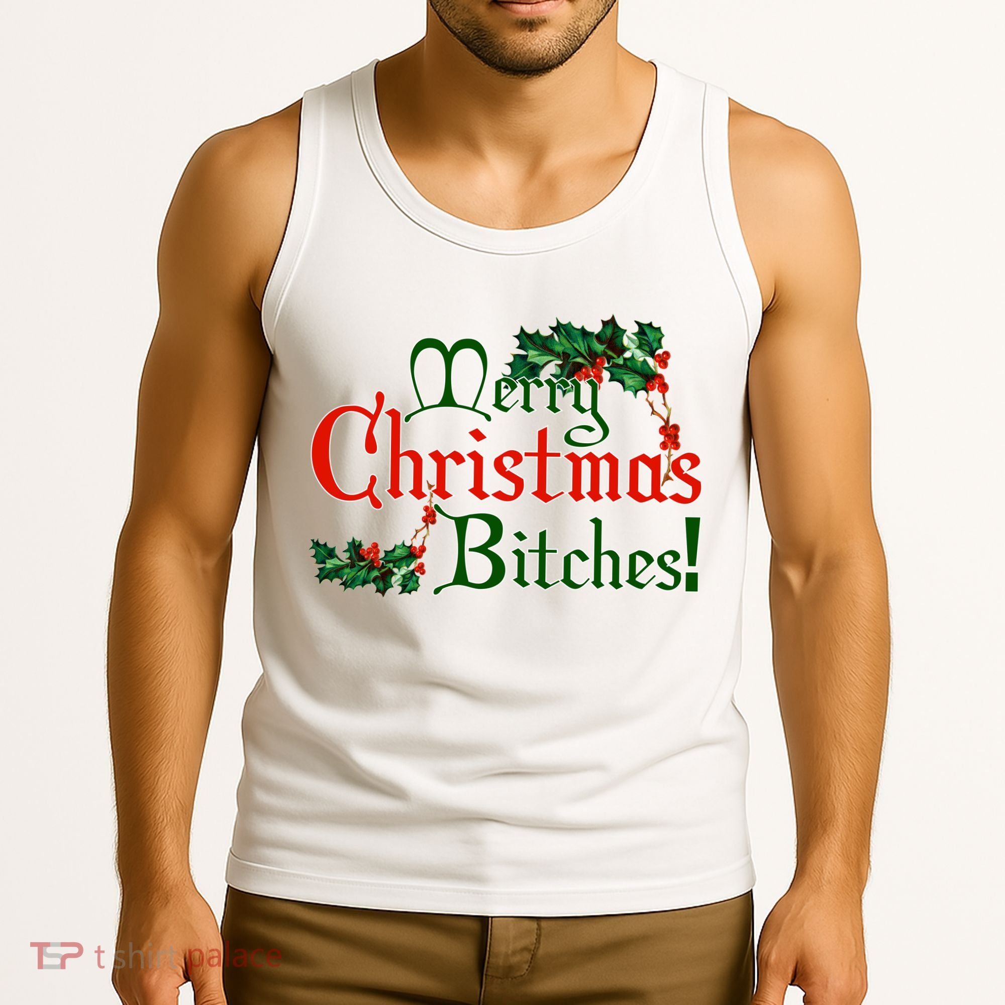 Merry Christmas Bitches! Tank Top