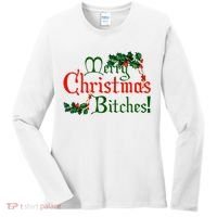 Merry Christmas Bitches! Women's Long Sleeve Shirt thumb 0