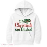 Merry Christmas Bitches! Kids Hoodie thumb 0