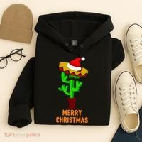 Merry Christmas Cactus Hoodie thumb 4