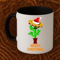 Merry Christmas Cactus Coffee Mug thumb 2