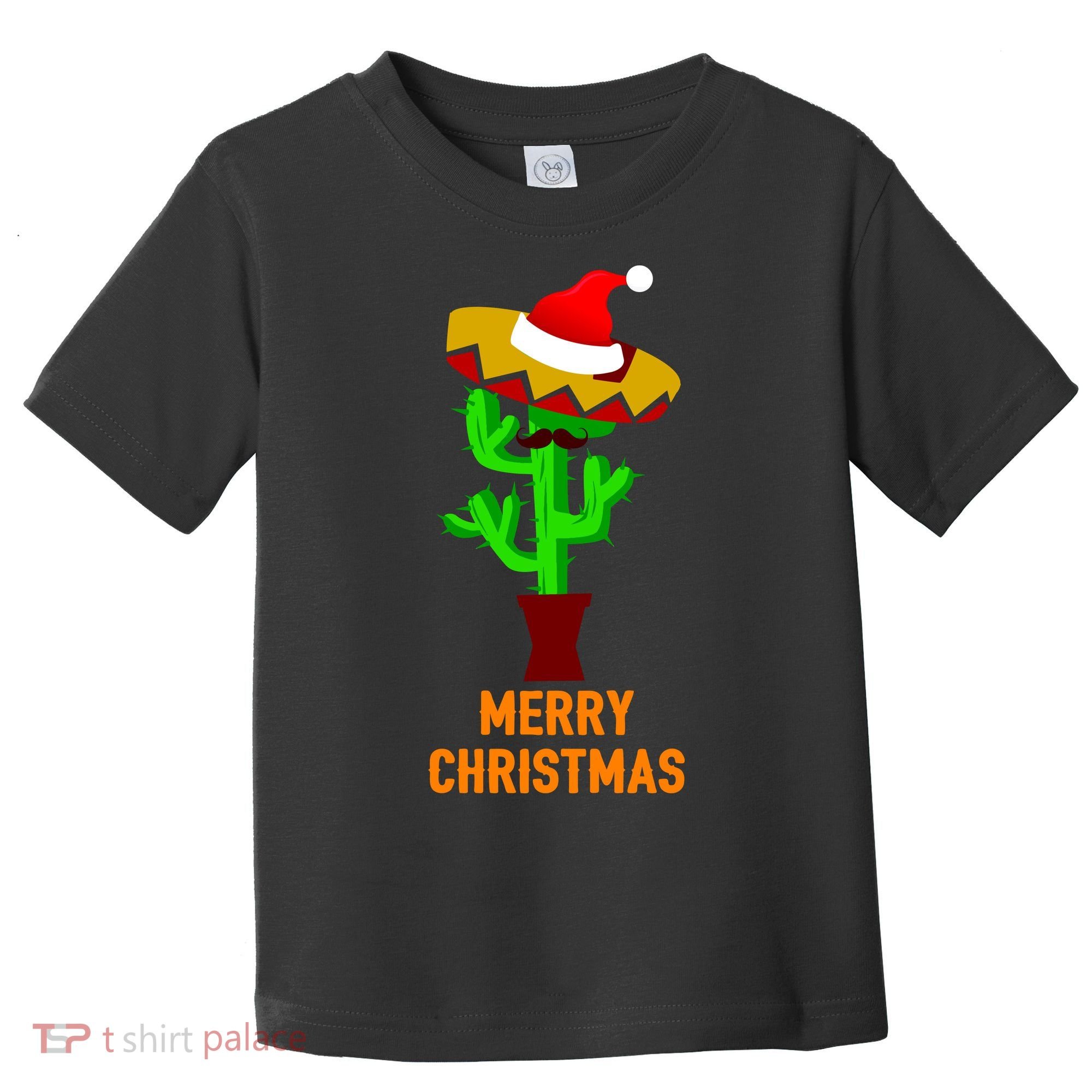 Merry Christmas Cactus Toddler T-Shirt