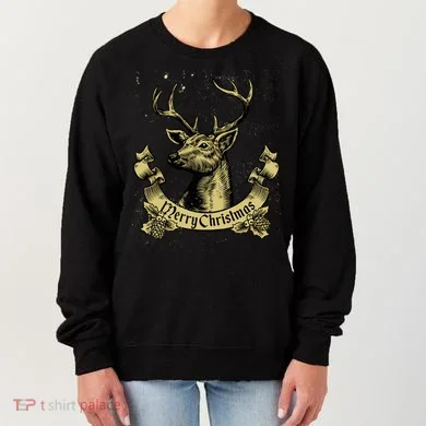 Merry Christmas Deer Women's Sweatshirt