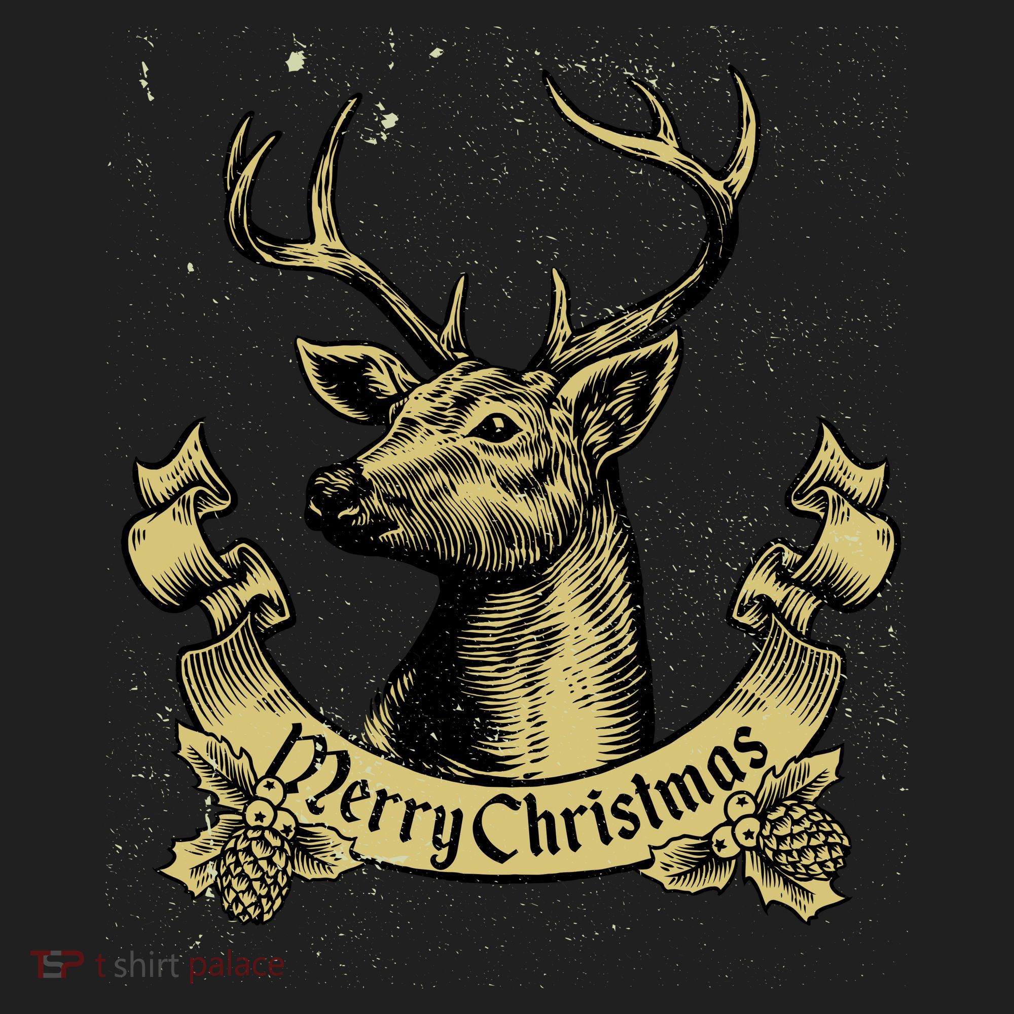 Merry Christmas Deer Women's Sweatshirt