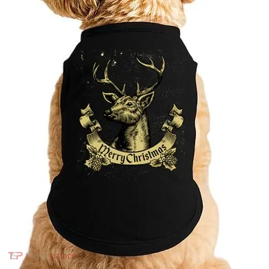 Merry Christmas Deer Doggie Tank