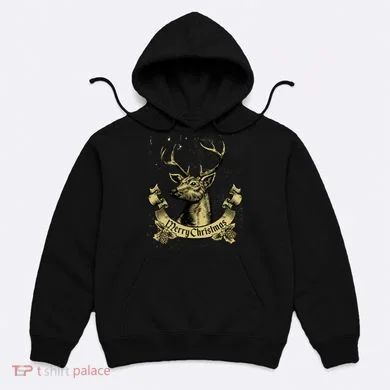 Merry Christmas Deer Hoodie
